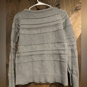 LOFT Textured Gray Women's Sweater